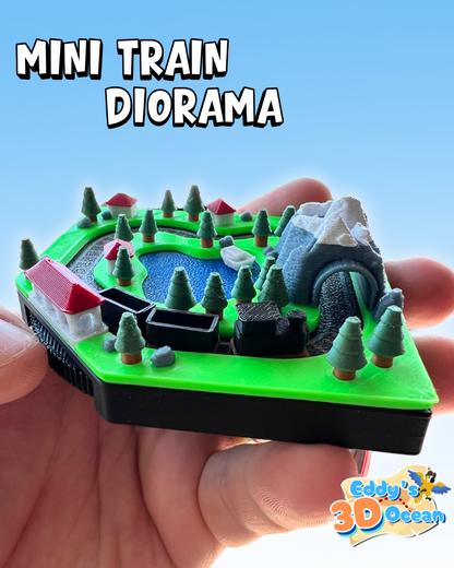 Mini Train Diorama - Countryside