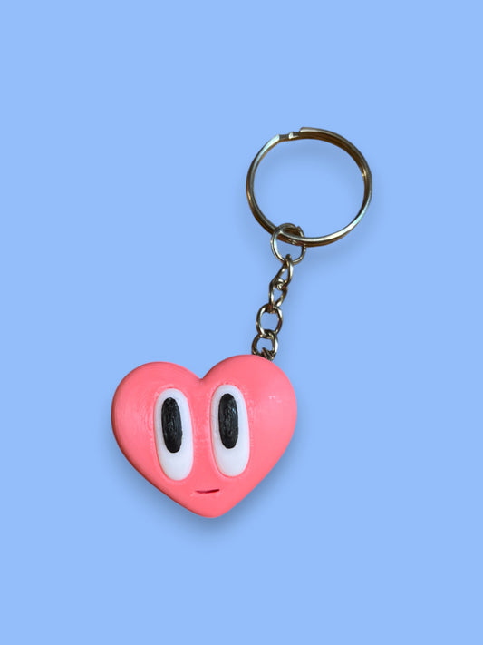 Blob Heart Keychain