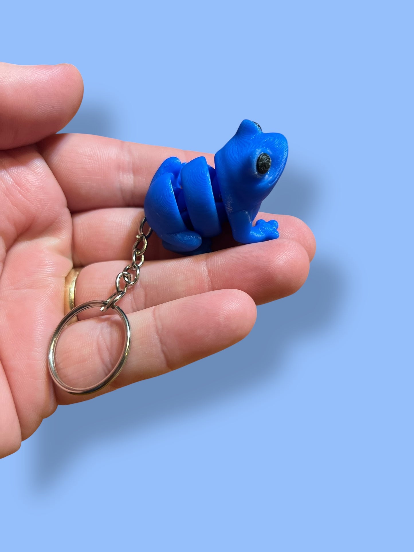 Tiny Frog Keychain