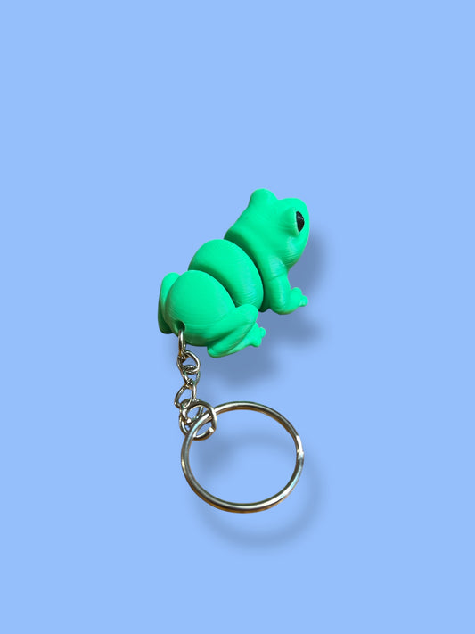 Tiny Frog Keychain