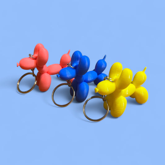 Balloon Dog Keychain